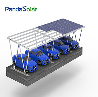 Como instalar corretamente o sistema solar de garagem de alumínio