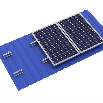 Como instalar corretamente o sistema de montagem solar em trilho curto?
